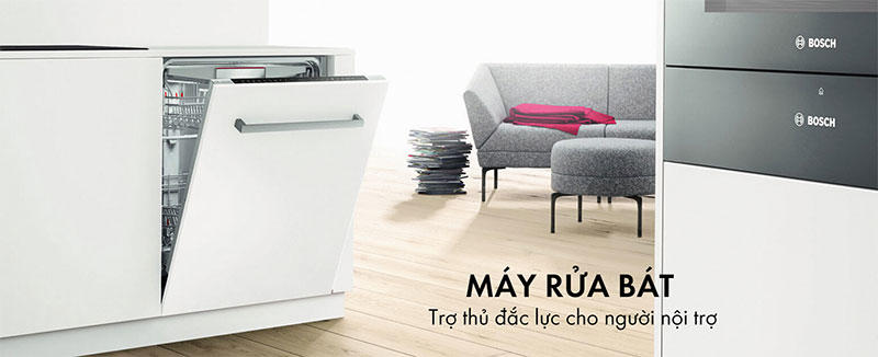 Máy Rửa Chén Bosch SMD6ECX57E Series 6 Âm Tủ