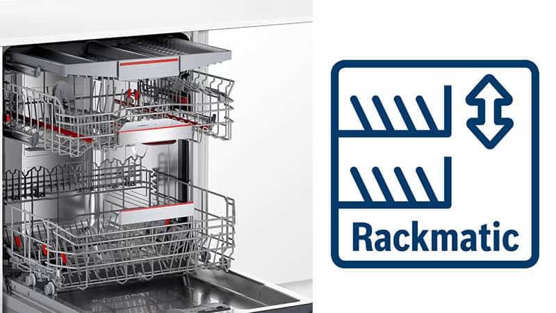 Máy Rửa Chén Bosch SMD6ECX57E Series 6 Âm Tủ