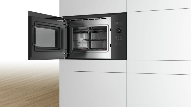 Lò Vi Sóng Kèm Nướng Âm Tủ Bosch BEL554MB0 Serie 6 5 Lò Vi Sóng Kèm Nướng Âm Tủ Bosch BEL554MB0 Serie 6