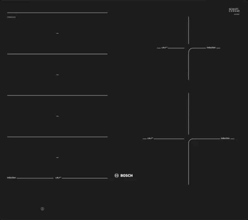 Bếp Từ Cảm Ứng Bosch PXE601DC1E Series 8 - Không Giới Hạn Vùng Nấu 9 Bếp Từ Cảm Ứng Bosch PXE601DC1E Series 8 - Không Giới Hạn Vùng Nấu