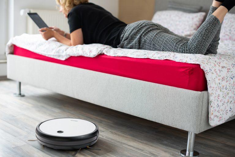 Robot Lau Nhà, Hút Bụi Medion MD19601 Robot Vacuum Cleaner 2in1 With App + Mop 3 Robot Hút Bụi Lau Nhà Medion MD19601