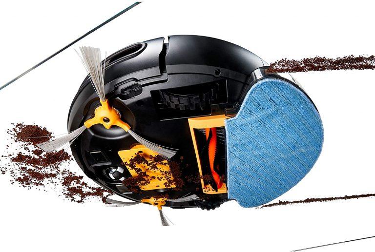 Robot Lau Nhà, Hút Bụi Medion MD19601 Robot Vacuum Cleaner 2in1 With App + Mop 7 Robot Hút Bụi Lau Nhà Medion MD19601