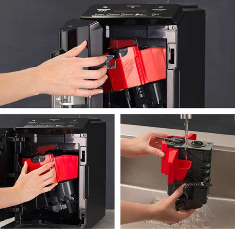 Máy Pha Cafe Tự Động Siemens TI35A509DE EQ.300 Black 12 Máy Pha Cafe Tự Động Siemens TI35A509DE EQ.300