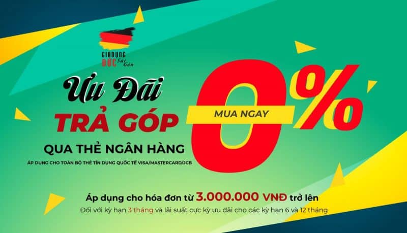 Đồ Gia Dụng Nhập Khẩu Đức & EU Trả Góp 0% tại Gia Dụng Đức Đà Nẵng