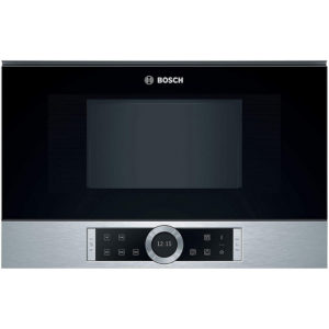 Thương hiệu: Bosch Mã sản phẩm: BFL634GS1 Dung tích khoang 21 lít Mức công suất: 5 Loại điều khiển: Điện tử Công thức nấu ăn được lưu trữ: 7 Các công suất vi sóng tối đa: 900W 100% nhập khẩu từ Đức & EU Bảo hành: 24 Tháng