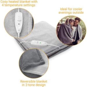 Chăn Sưởi Điện MEDISANA HB675 Kuschelheizdecke XXL