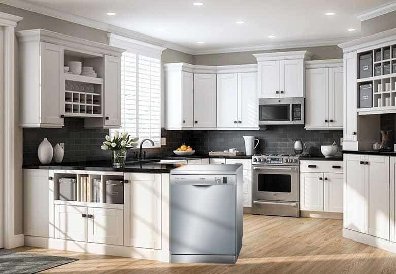 Kích thước máy rửa chén bát Bosch 7 Máy rửa chén bát Bosch độc lập