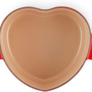 Nồi Gang Le Creuset Heart Casserole Cerise 20cm