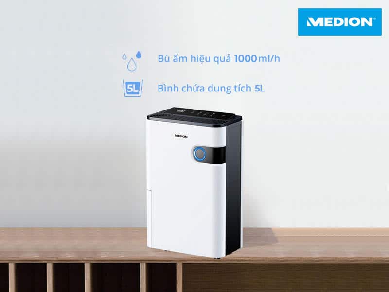 Máy hút ẩm Medion MD 19679 Máy hút ẩm Medion MD 19679