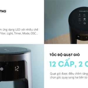 Quạt Không Cánh Kèm Lọc Không Khí Rowenta QU5030
