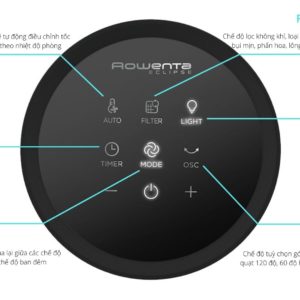 Quạt Không Cánh Kèm Lọc Không Khí Rowenta QU5030