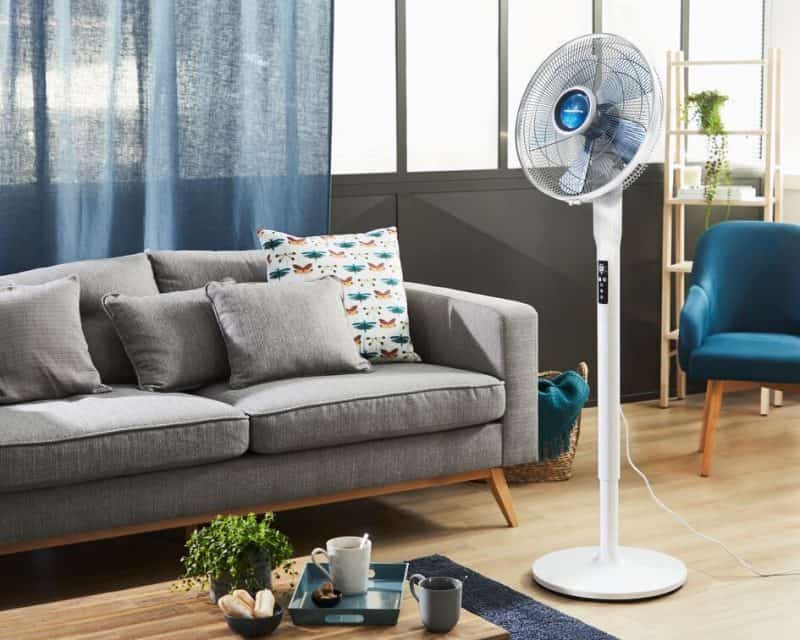 Quạt Đứng Rowenta VU5870 lý tưởng để sử dụng yên tĩnh khi ngủ, xem TV, làm việc hoặc học tập