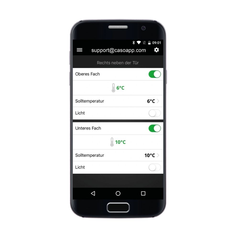Tủ Rượu CASO 779 WineChef Pro 180 Chai (13) Tu Ruou CASO 779 WineChef Pro 180 Chai 13 Gia Dụng Đức Đà Nẵng