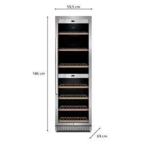 Tủ Rượu CASO 779 WineChef Pro 180 Chai 14 Tu Ruou CASO 779 WineChef Pro 180 Chai 16 Gia Dụng Đức Đà Nẵng