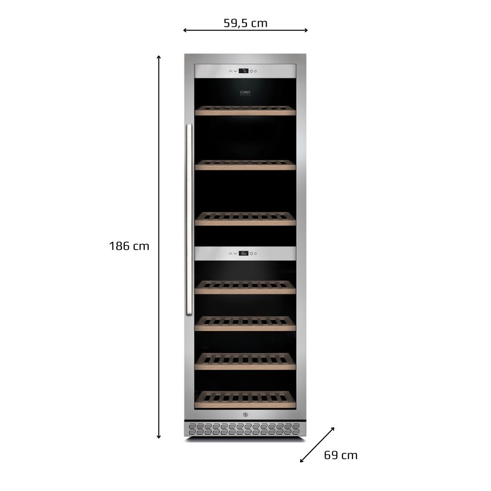 Tủ Rượu CASO 779 WineChef Pro 180 Chai (16) Tu Ruou CASO 779 WineChef Pro 180 Chai 16 Gia Dụng Đức Đà Nẵng
