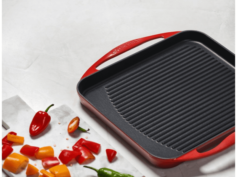 Chảo Nướng LeCreuset L2034 Màu Đỏ Anh Đào Hình Chữ Nhật 32x22cm 5 beab46f3ed1c7ff4832f4b8392980fef Gia Dụng Đức Đà Nẵng