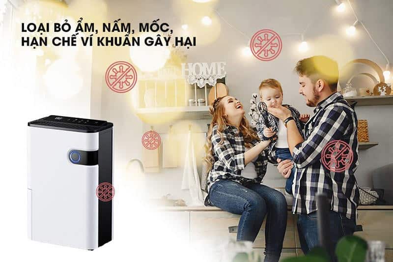 Máy Hút Ẩm Medion MD 19679 - Nhập Khẩu Đức & EU 11 Máy Hút Ẩm Medion MD 19679