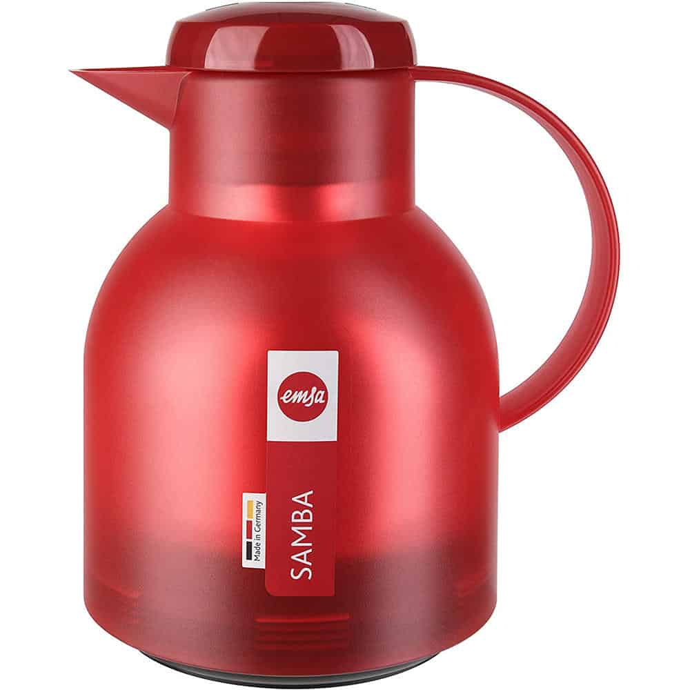 Bình Giữ Nhiệt Emsa Samba Vacuum 504232 - Red 1L 1 0 8 Gia Dụng Đức Đà Nẵng