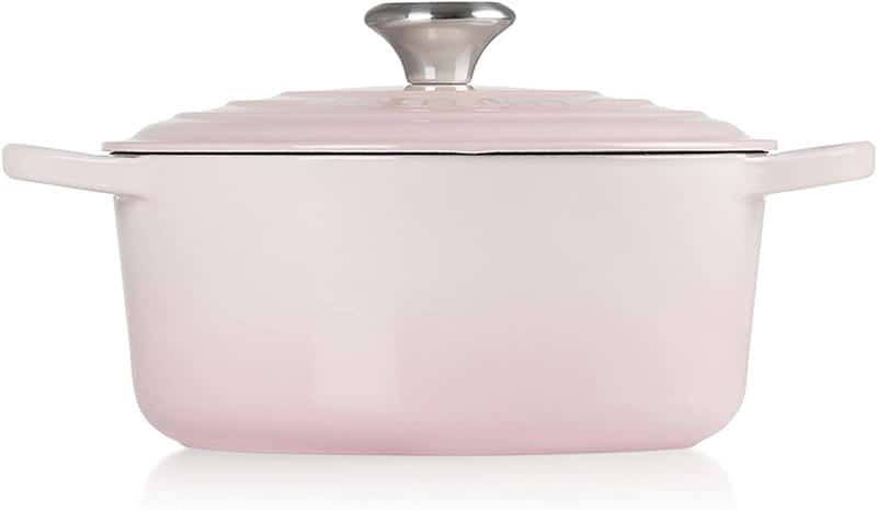 Nồi Gang LeCreuset Bräter rund Evo 24cm Shell Pink 7 3 14 Gia Dụng Đức Đà Nẵng