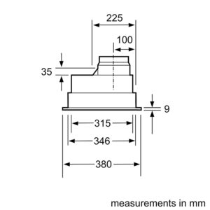 Máy Hút Mùi Âm Tủ Bosch DHL755BL Series 4 4 Máy Hút Mùi Âm Tủ Bosch DHL755BL Series 4