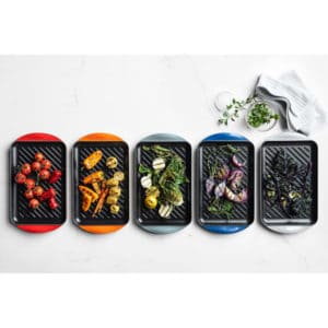 LeCreuset Grillpfanne rechteckig Trad.32x22cm Karibik Blau 1 Gia Dụng Đức Đà Nẵng