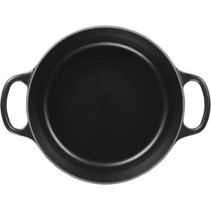 Nồi Gang LeCreuset Bräter Rund Evo 22cm Schwarz Matt 2 LeGreusetS1 2 Gia Dụng Đức Đà Nẵng