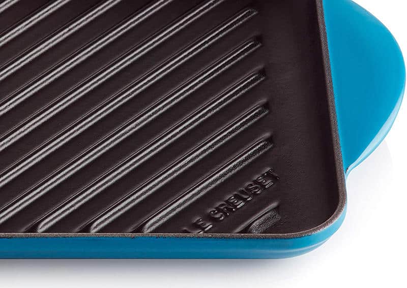 Chảo Nướng Chữ Nhật LeCreuset Grillpfanne Rechteckig Trad 32x22cm Blue Marseille