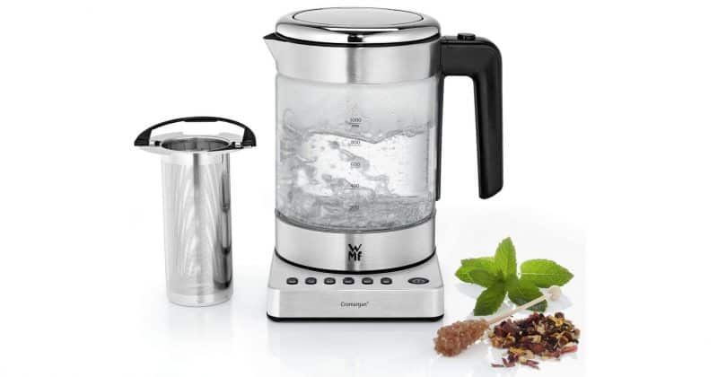 Ấm Siêu Tốc WMF 7211003374 KÜCHENminis Vario Glass Kettle 1L - Nhập Khẩu Từ Đức