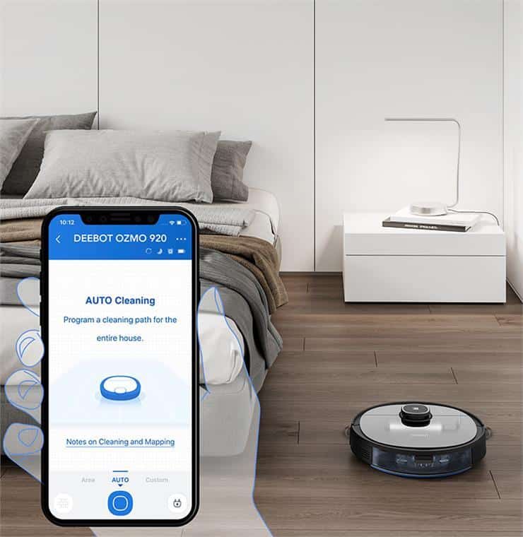 Robot Hút Bụi Lau Nhà Ecovacs Deebot Ozmo 920 12 Robot Hút Bụi Lau Nhà Ecovacs Deebot Ozmo 920