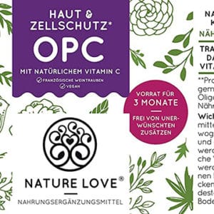 Viên Nang Nature Love OPC Traubenkernextrakt - Chống Oxi Hoá, Thoái Hoá 10 Viên Nang Nature Love OPC Traubenkernextrakt - Chống Oxi Hoá, Thoái Hoá