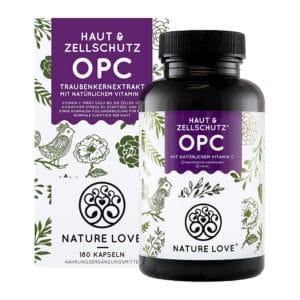 Viên Nang Nature Love OPC Traubenkernextrakt - Chống Oxi Hoá, Thoái Hoá