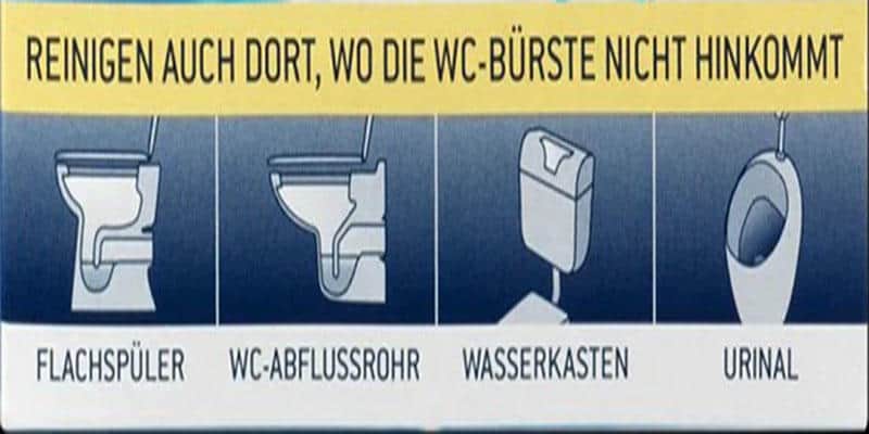 Viên Tẩy Bồn Cầu Denkmit WC-Tabs