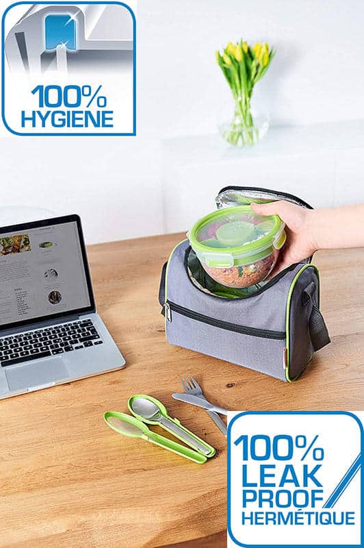 Hộp Đựng Thực Phẩm Emsa Clip & Go N1071300 - 2,6L 13 Hộp Đựng Thực Phẩm Emsa Clip & Go N1071300