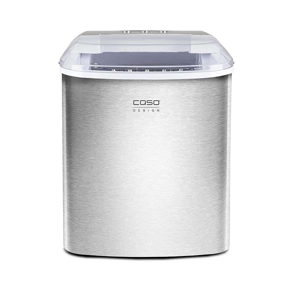 caso-3302 Thời gian cho mỗi mẻ đá chỉ từ 6 đến 13 phút Có thể chọn 2 cỡ đá lớn hoặc nhỏ. Vỏ thép chống gỉ bền đẹp Nắp trong suốt để xem quá trình làm đá viên 100% nhập khẩu từ Đức & EU Bảo hành: 12 Tháng