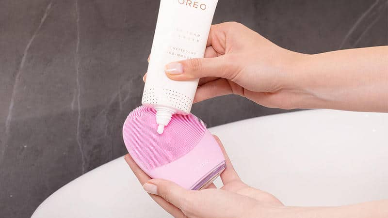 Máy Rửa Mặt Foreo LUNA Mini 2 Pearl Pink 4 Máy Rửa Mặt Foreo LUNA Mini 2 Pearl Pink