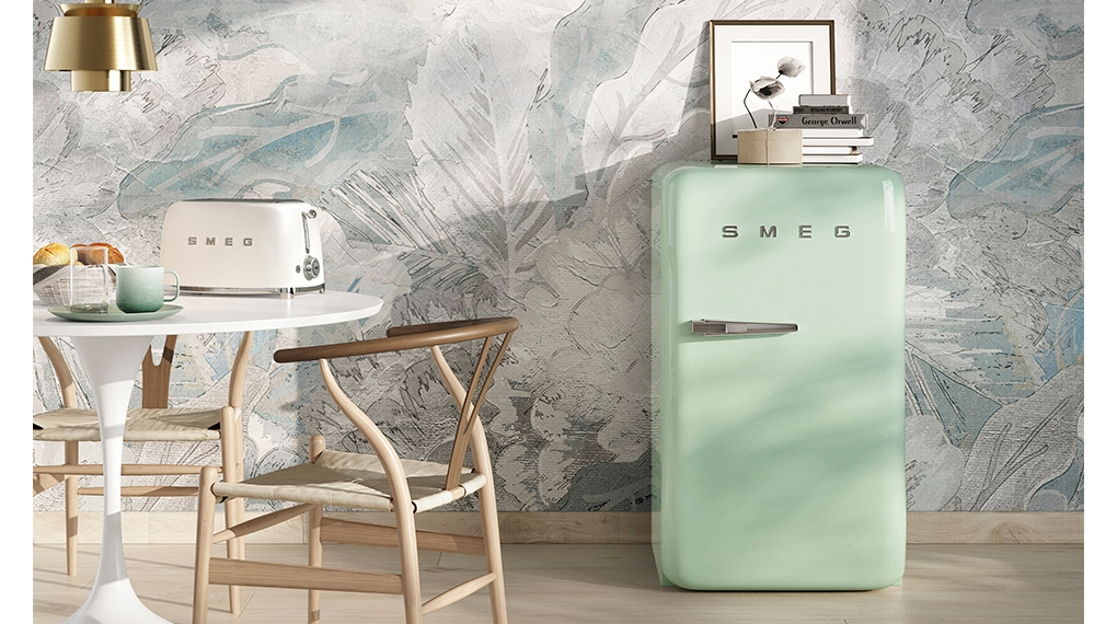 Tủ lạnh mini Smeg 122 lít FAB10 màu trơn Tủ lạnh mini Smeg 122 lít FAB10 màu trơn
