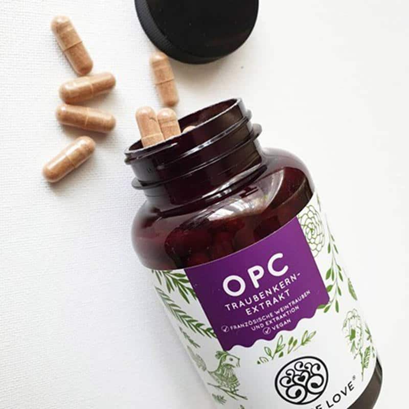 Viên Nang Nature Love OPC Traubenkernextrakt - Chống Oxi Hoá, Thoái Hoá Viên Nang Nature Love OPC Traubenkernextrakt - Chống Oxi Hoá, Thoái Hoá
