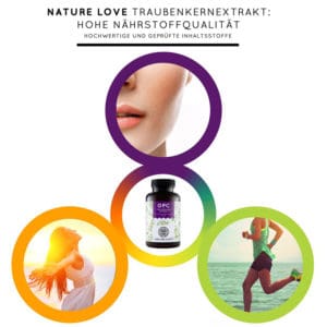 Viên Nang Nature Love OPC Traubenkernextrakt - Chống Oxi Hoá, Thoái Hoá 5 Viên Nang Nature Love OPC Traubenkernextrakt - Chống Oxi Hoá, Thoái Hoá