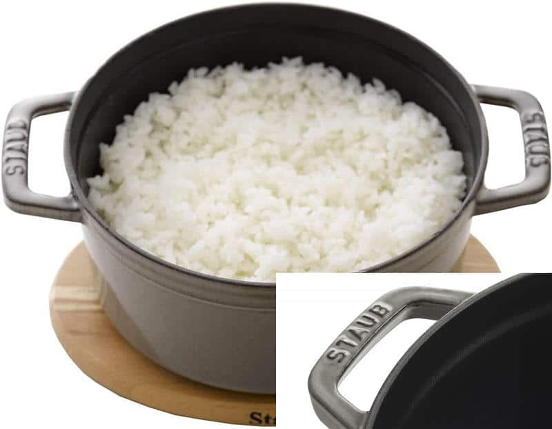 Nồi Gang Staub Round Cocotte Graphite Grey 24cm