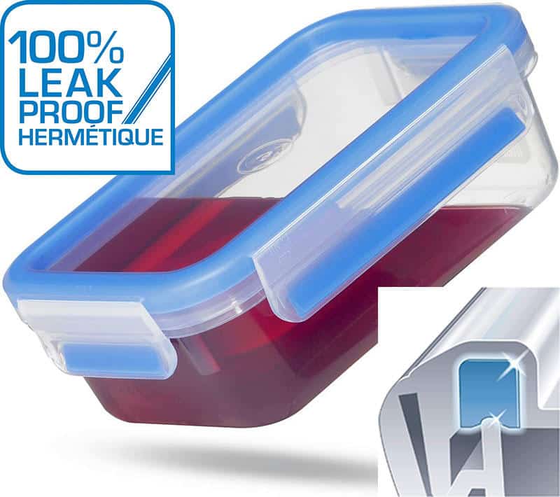 Bộ 5 Hộp Nhựa Đựng Thực Phẩm Emsa 508568