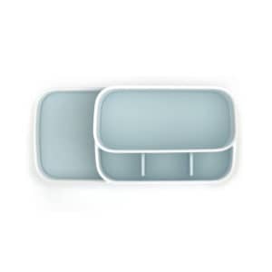 Khay Đựng Bàn Chải Mỹ Phẩm Nhà Tắm Joseph Joseph 70504 EasyStore Trắng Xanh