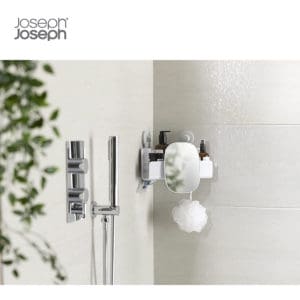 Kệ Để Đồ Nhà Tắm Gắn Góc Tường Joseph Joseph 70549 EasyStore 2 Kệ Để Đồ Nhà Tắm Gắn Góc Tường Joseph Joseph 70549 EasyStore