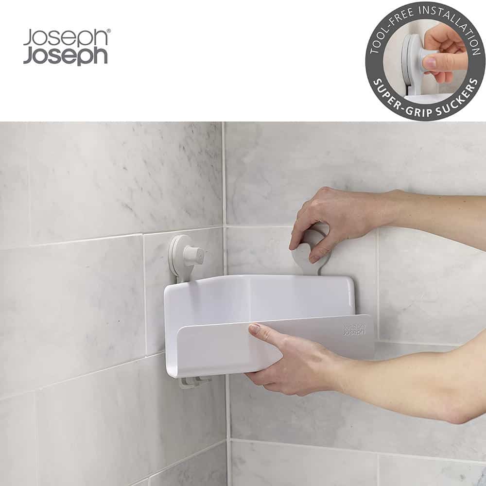 Kệ Để Đồ Nhà Tắm Gắn Góc Tường Joseph Joseph 70549 EasyStore Kệ Để Đồ Nhà Tắm Gắn Góc Tường Joseph Joseph 70549 EasyStore