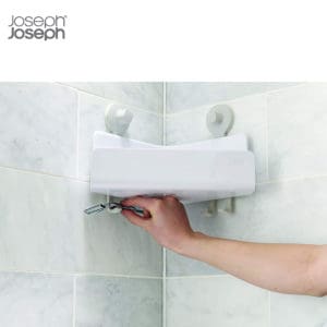 Bộ 2 Kệ Để Đồ Nhà Tắm Gắn Góc Tường Joseph Joseph 70550 EasyStore 3 Bộ 2 Kệ Để Đồ Nhà Tắm Gắn Góc Tường Joseph Joseph 70550 EasyStore