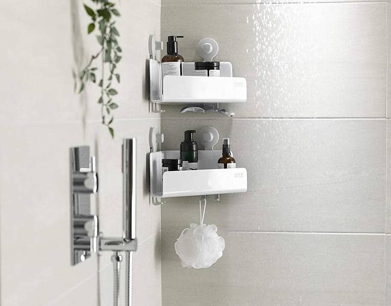 Bộ 2 Kệ Để Đồ Nhà Tắm Gắn Góc Tường Joseph Joseph 70550 EasyStore 8 Bộ 2 Kệ Để Đồ Nhà Tắm Gắn Góc Tường Joseph Joseph 70550 EasyStore