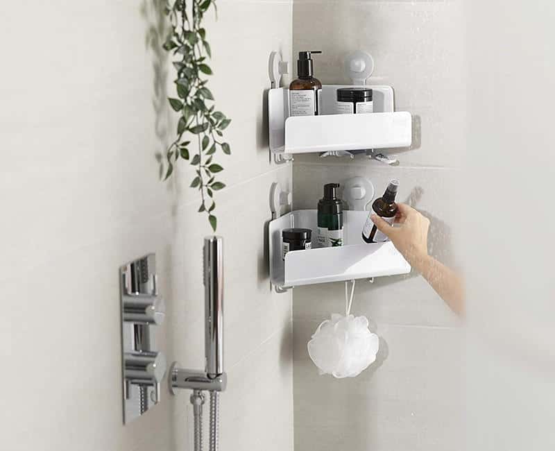 Bộ 2 Kệ Để Đồ Nhà Tắm Gắn Góc Tường Joseph Joseph 70550 EasyStore 10 Bộ 2 Kệ Để Đồ Nhà Tắm Gắn Góc Tường Joseph Joseph 70550 EasyStore