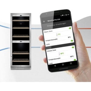 Điện thoại điều khiển tủ bảo quản rượu
