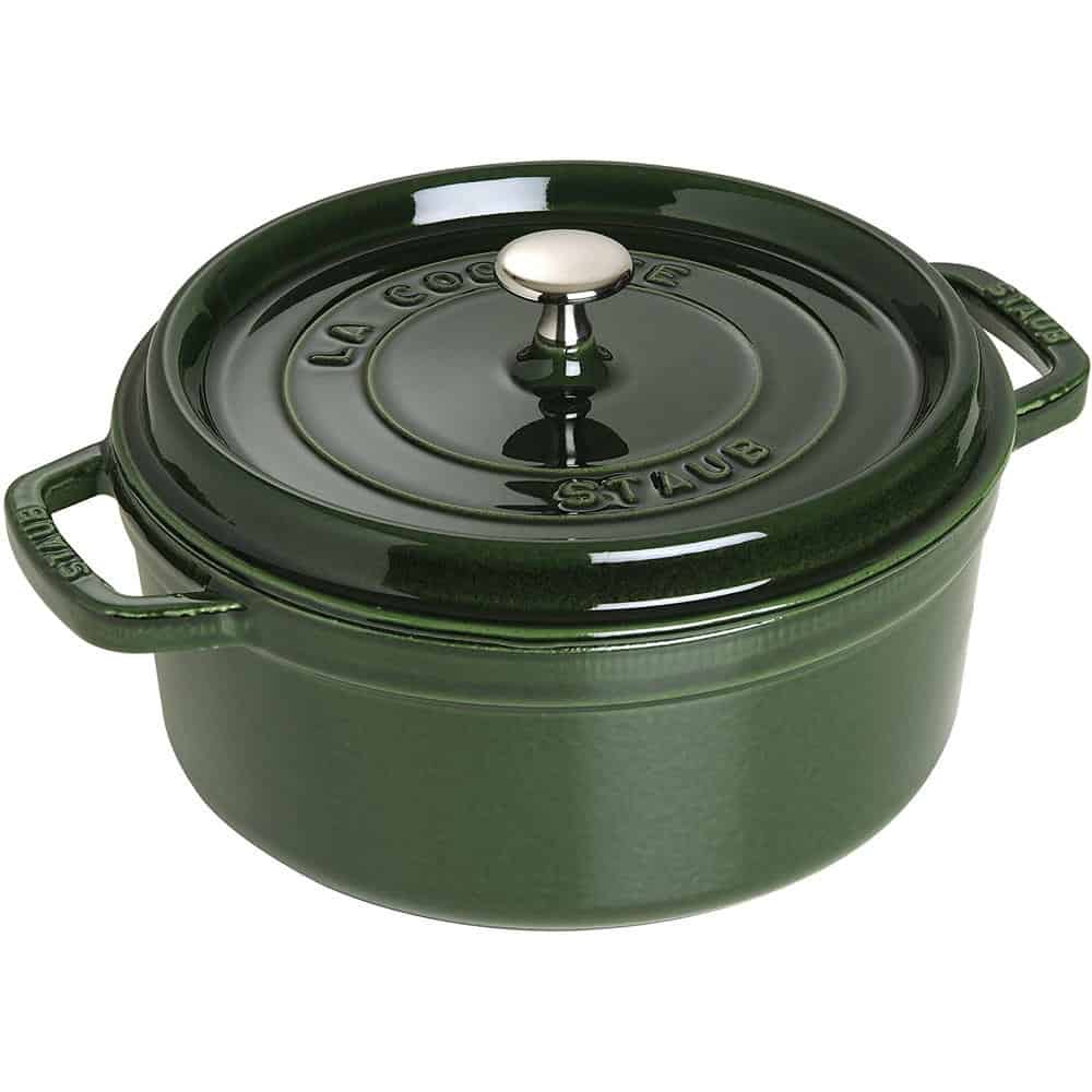 Cocotte-Round-24cm-Basil-1 Nồi Gang Staub Round Cocotte Basil 24cm