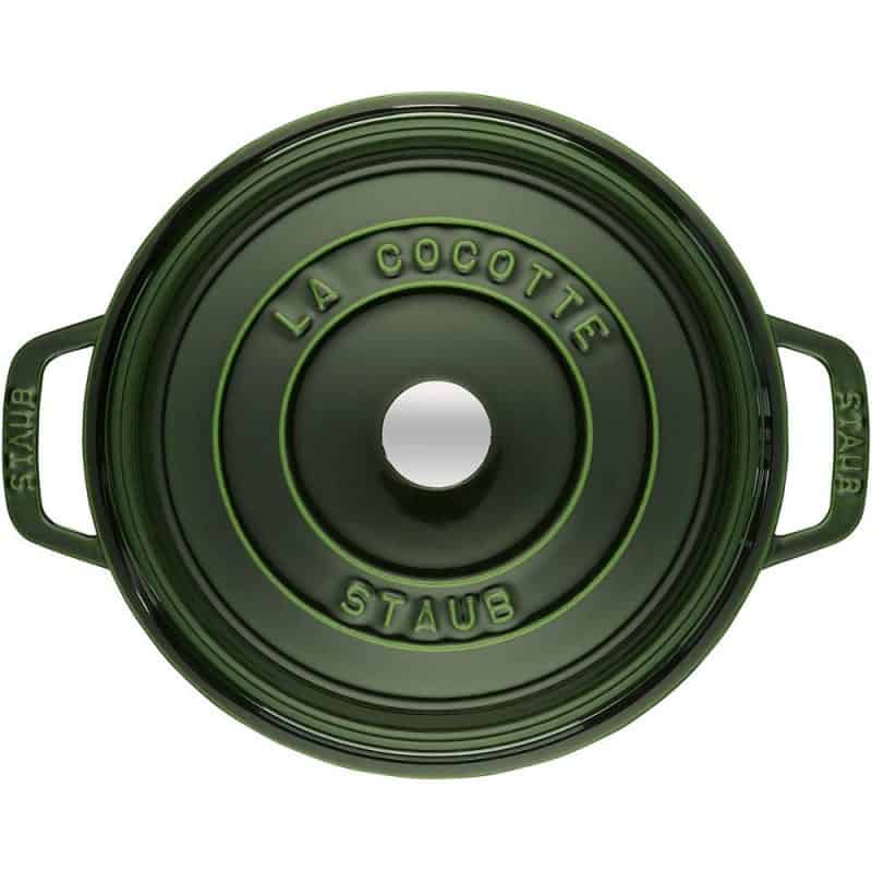 Nồi Gang Staub Round Cocotte Basil 24cm 40509-356-0 10 Nồi Gang Staub Round Cocotte Basil 24cm 40509-356-0