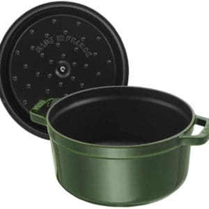Nồi Gang Staub Round Cocotte Basil 24cm 40509-356-0 4 Nồi Gang Staub Round Cocotte Basil 24cm 40509-356-0